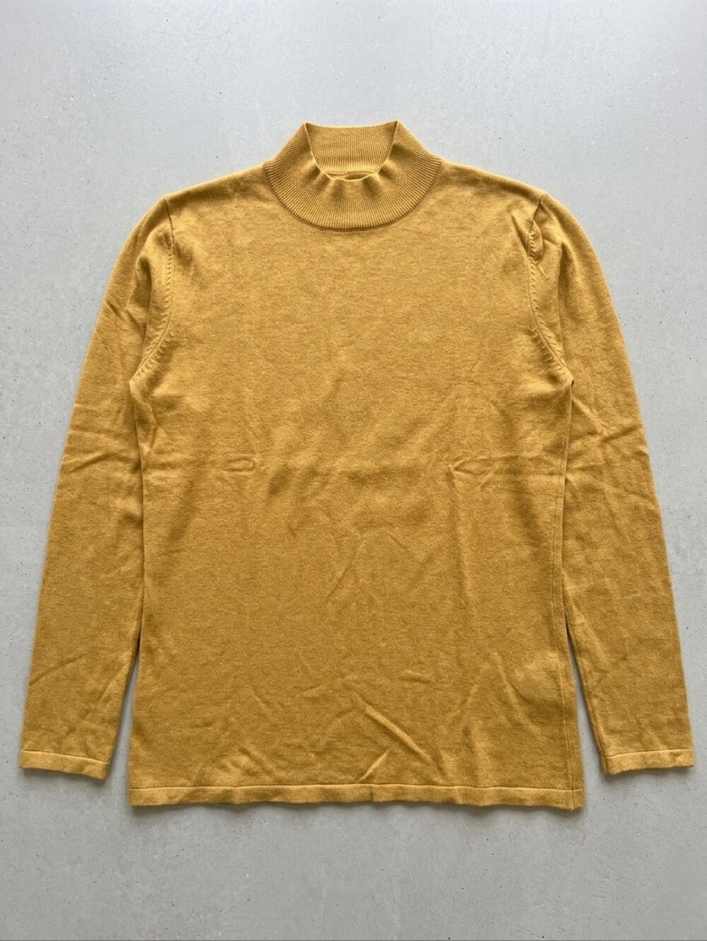 Woman’s Mustard Turtleneck